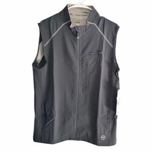 ESSENTIAL THREADS - Men's David Vest - 
Size Small - New W/Tags - Essential Grey